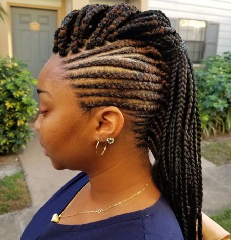7 ideas de peinados con trenzas africanas  Belleza
